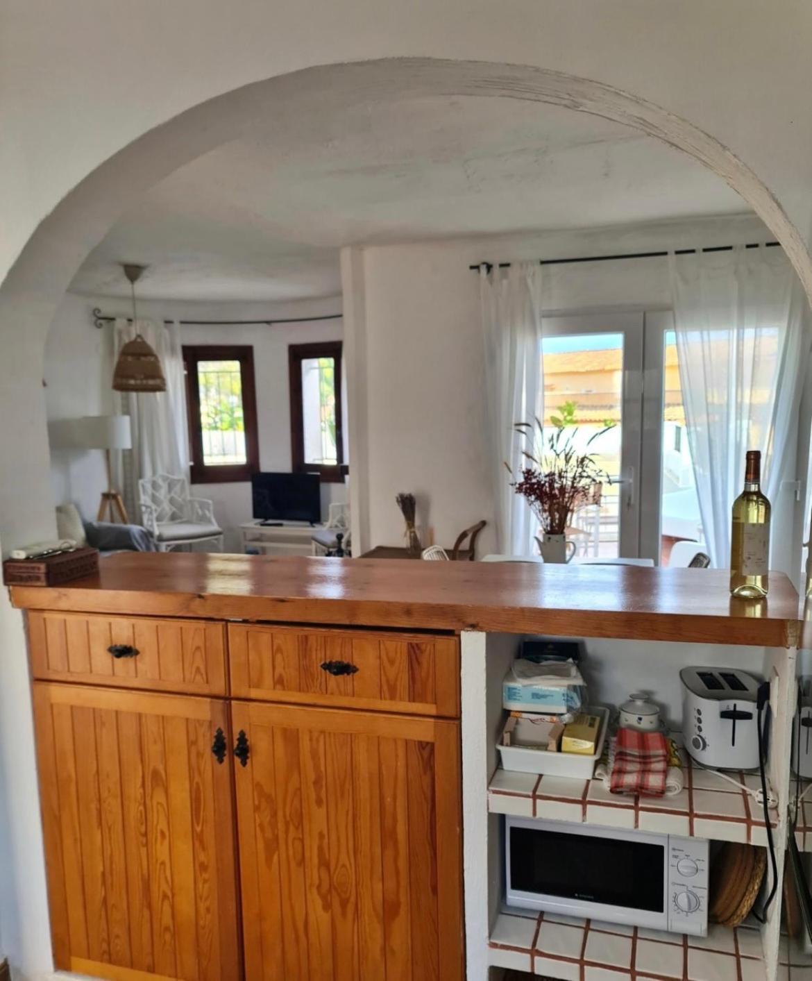 Bungalow With Seaviews In Moraira Teulada Exterior foto